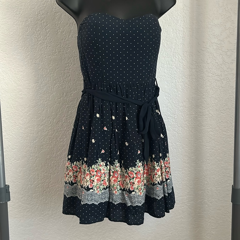 Strapless sun dress